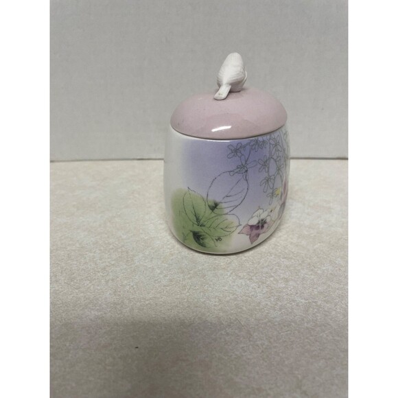 Hallmark Marjolein Bastin Bird Oval Trinket Box 4" Tall - Picture 2 of 7